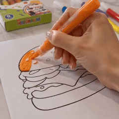 🦄👗Save66% by ordering today丨Ptolcno® 3D Relief Art Pen – Turn Flat Drawings Into Touchable 3D Art🪄