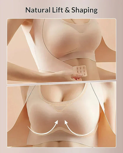 LAST DAY PROMOTION - 50% OFF Front Closure Cross-Back Wireless Posture Bra