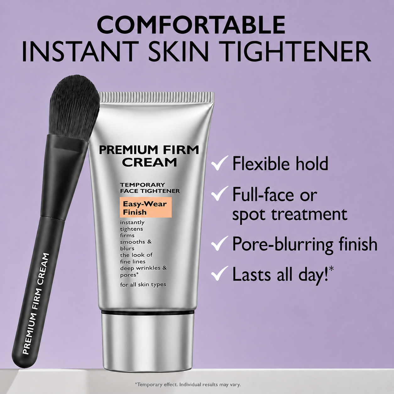 Instant Face Provisional Eye Tightener Easy- Wear Formula