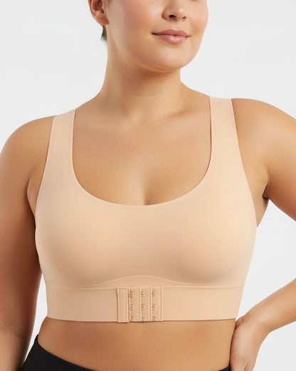 LAST DAY PROMOTION - 50% OFF Front Closure Cross-Back Wireless Posture Bra